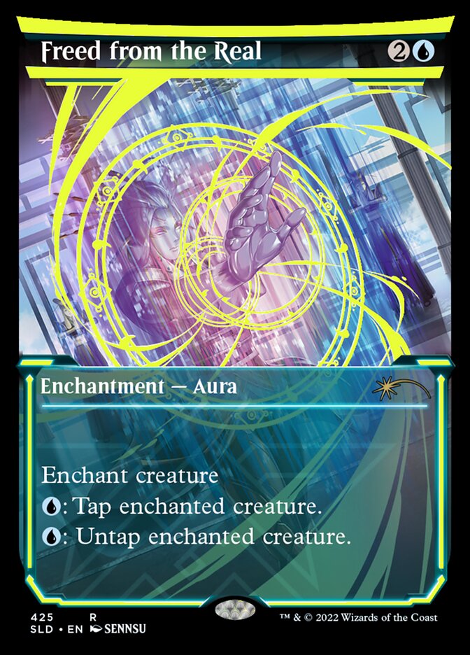 Freed from the Real card front