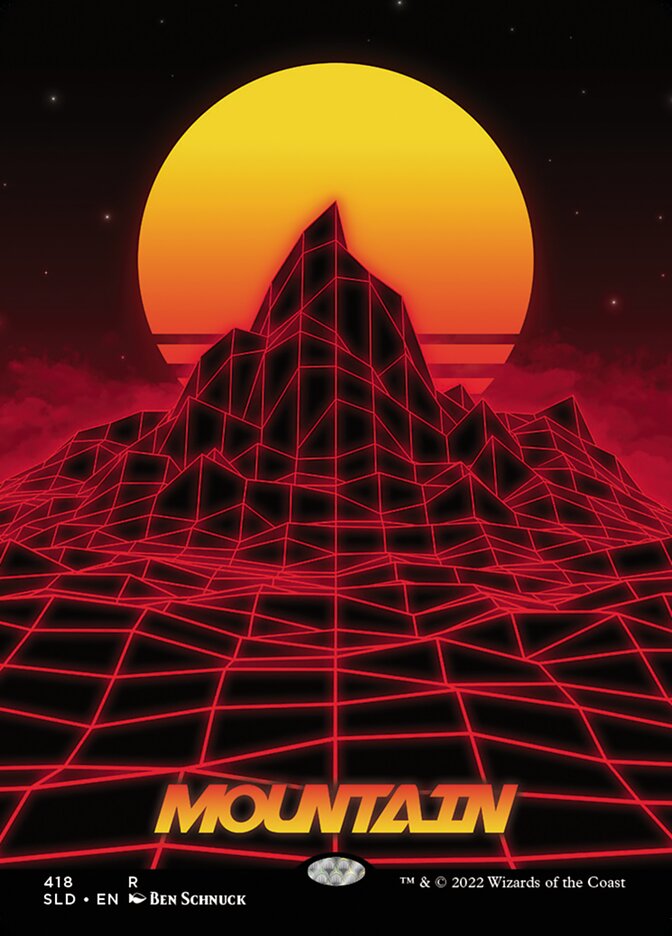 Mountain card front