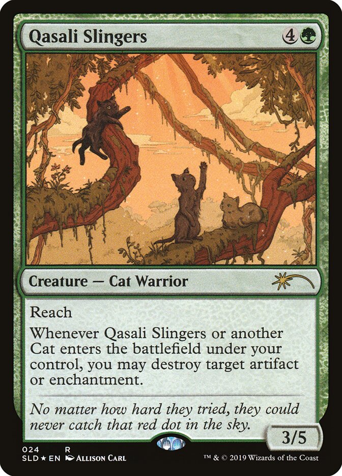 Qasali Slingers card front