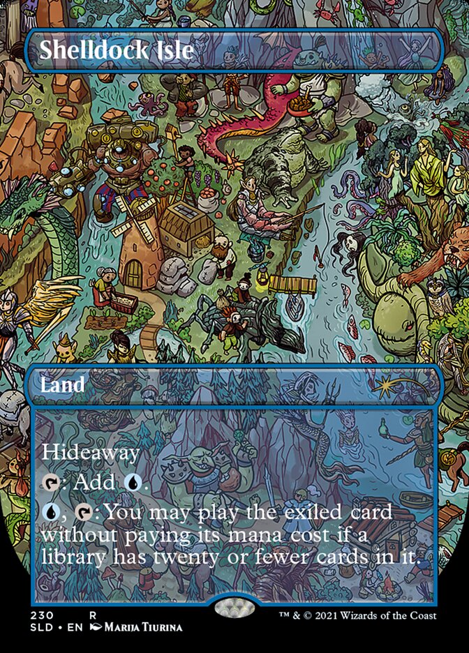 Shelldock Isle card front