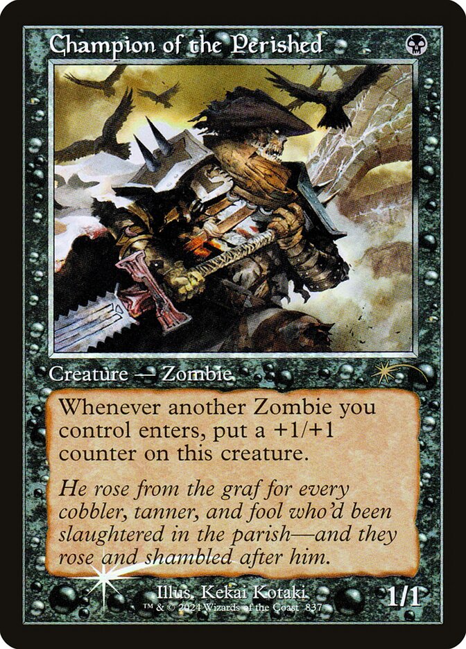 Champion of the Perished card front
