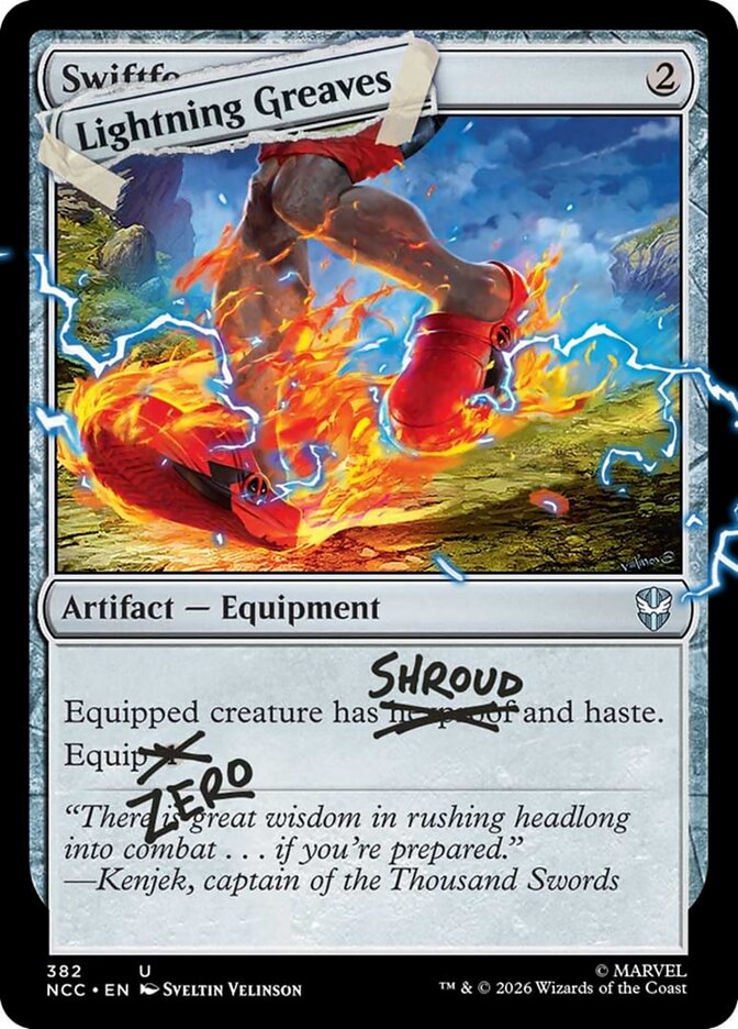 Lightning Greaves card front