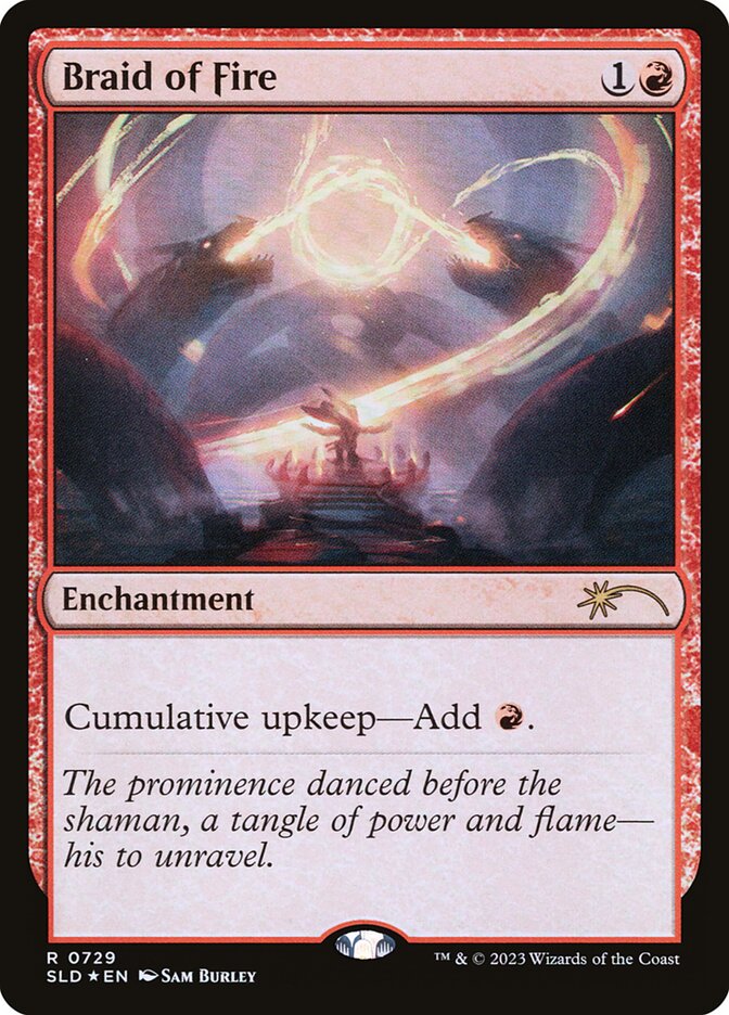 Braid of Fire card front