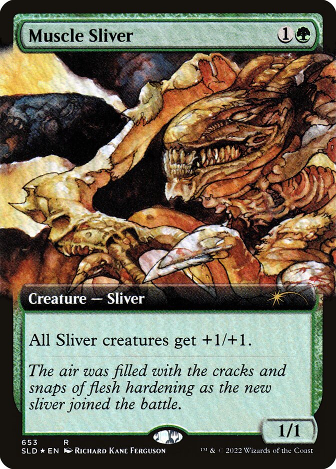 Muscle Sliver card front