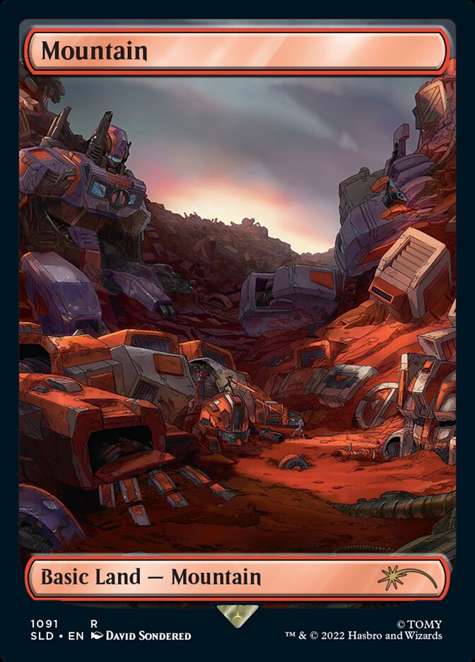 Mountain card front