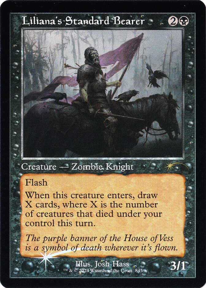 Liliana's Standard Bearer card front