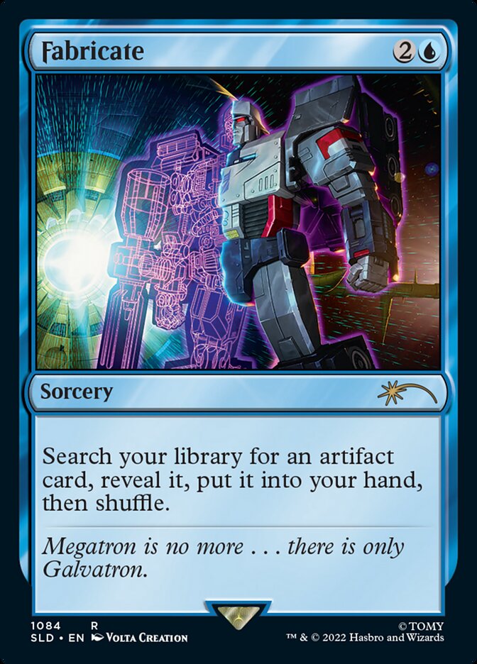 Fabricate card front