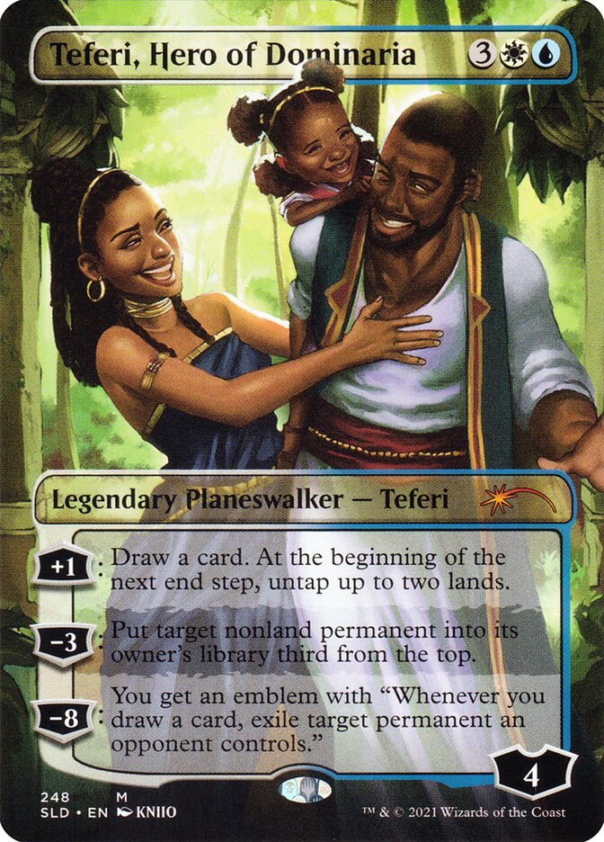 Teferi, Hero of Dominaria card front
