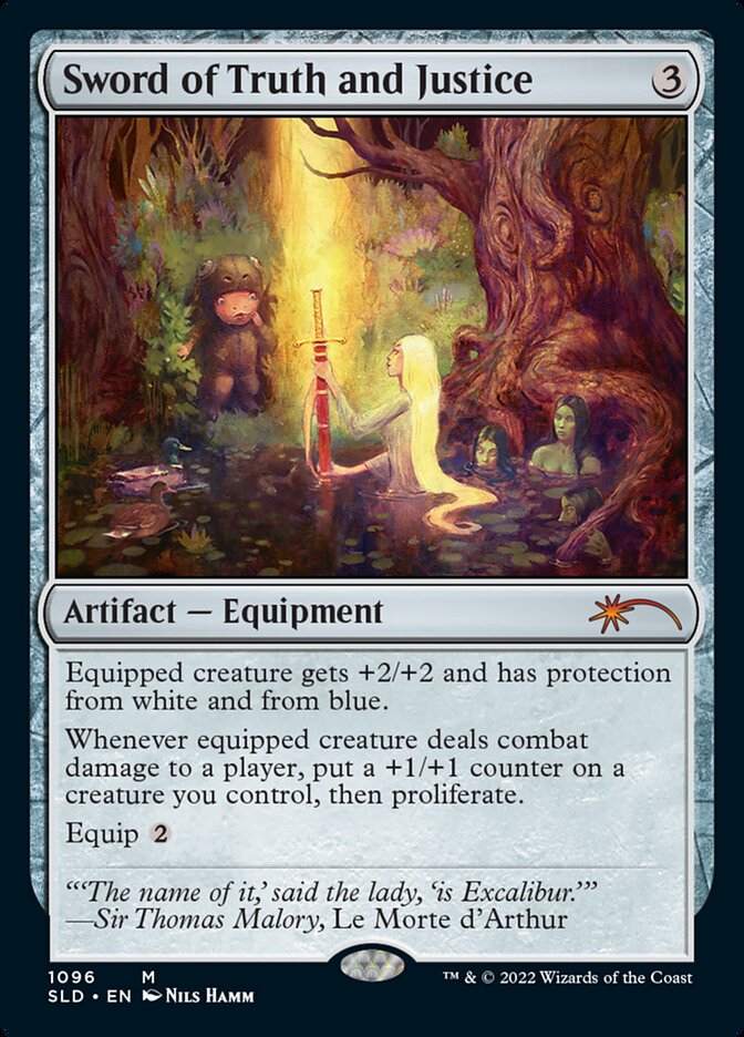 Sword of Truth and Justice card front