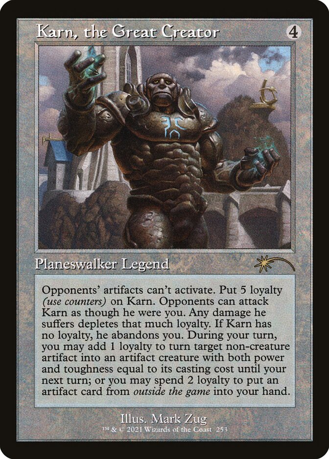 Karn, the Great Creator card front