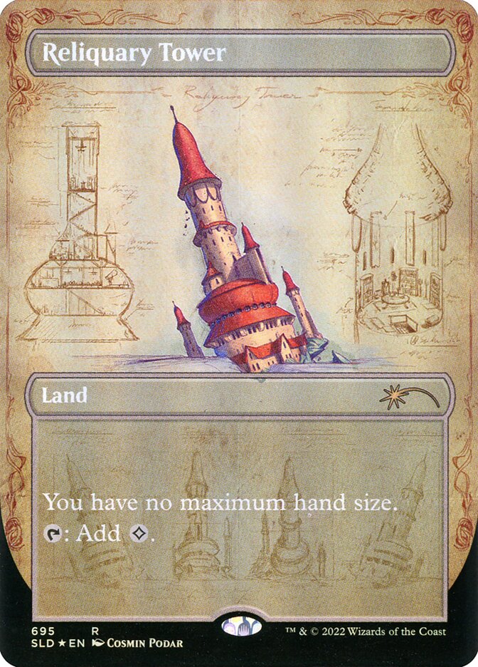 Reliquary Tower card front