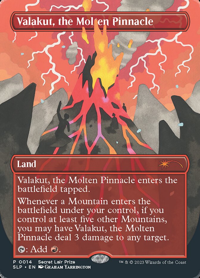 Valakut, the Molten Pinnacle card front