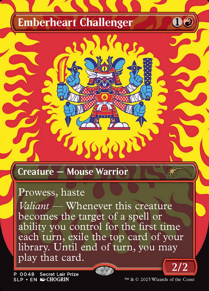 Emberheart Challenger card front