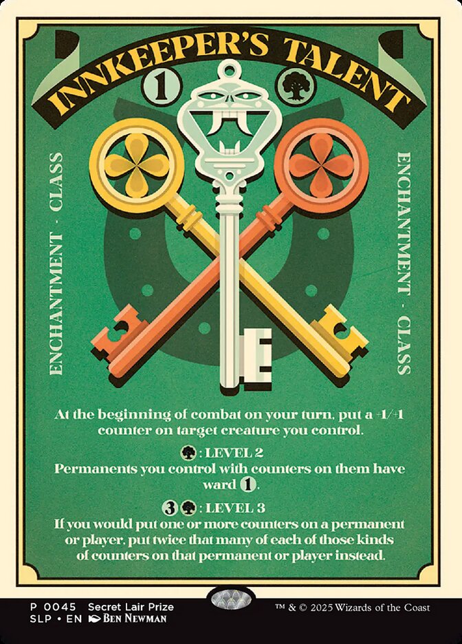 Innkeeper's Talent card front