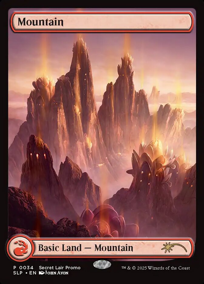 Mountain card front