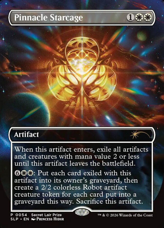 Pinnacle Starcage card front