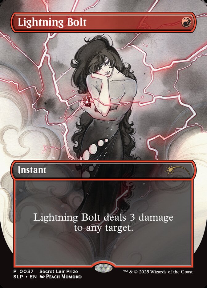 Lightning Bolt card front
