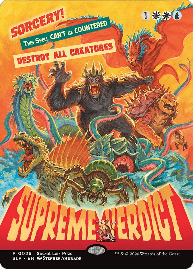 Supreme Verdict card front