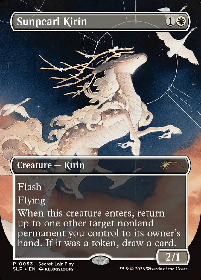 Sunpearl Kirin card front