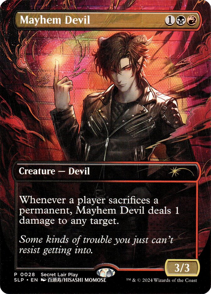 Mayhem Devil card front