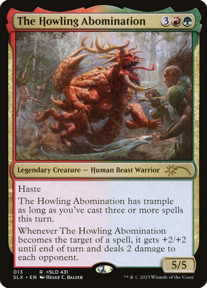 The Howling Abomination card front