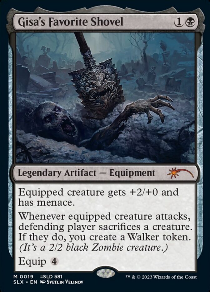Gisa's Favorite Shovel card front
