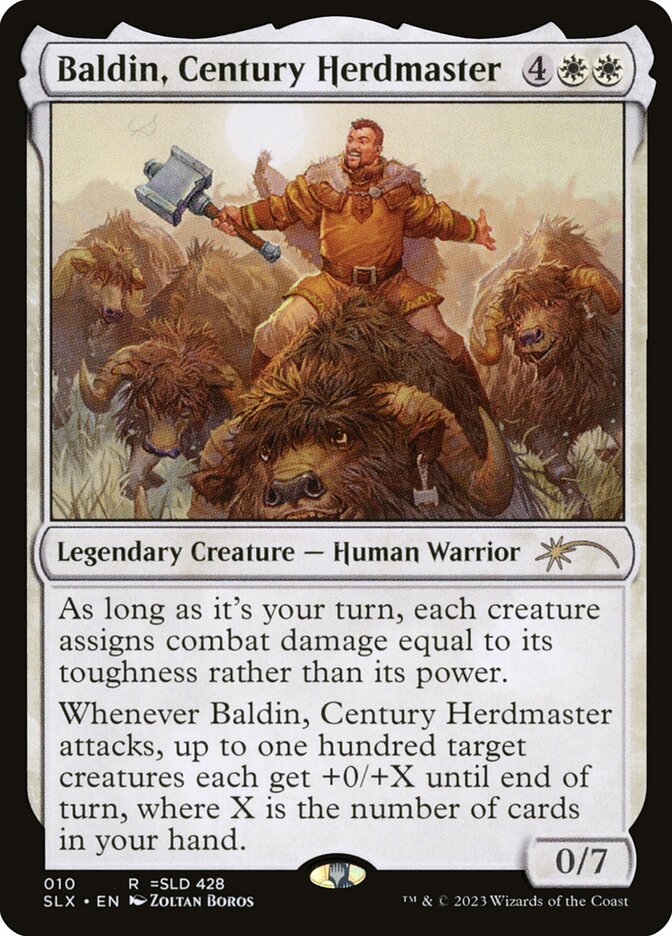 Baldin, Century Herdmaster card front