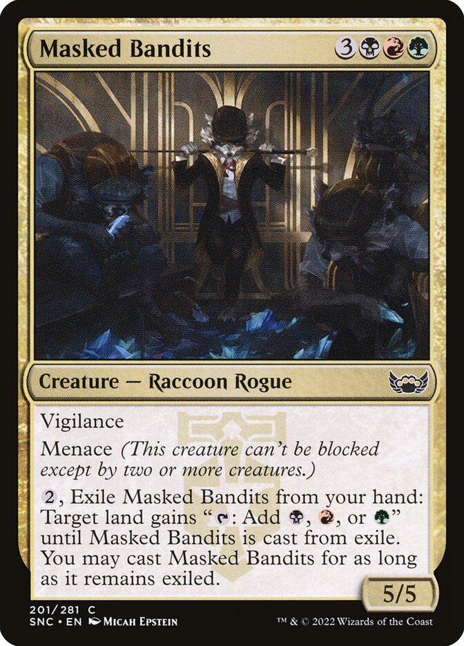 Masked Bandits card front