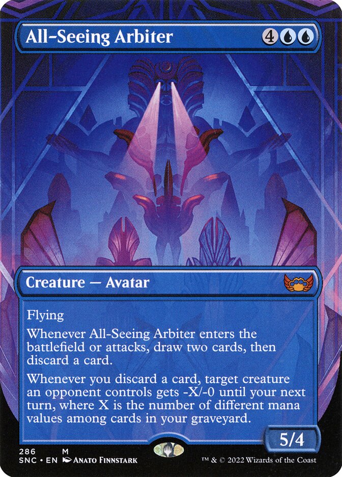 All-Seeing Arbiter card front