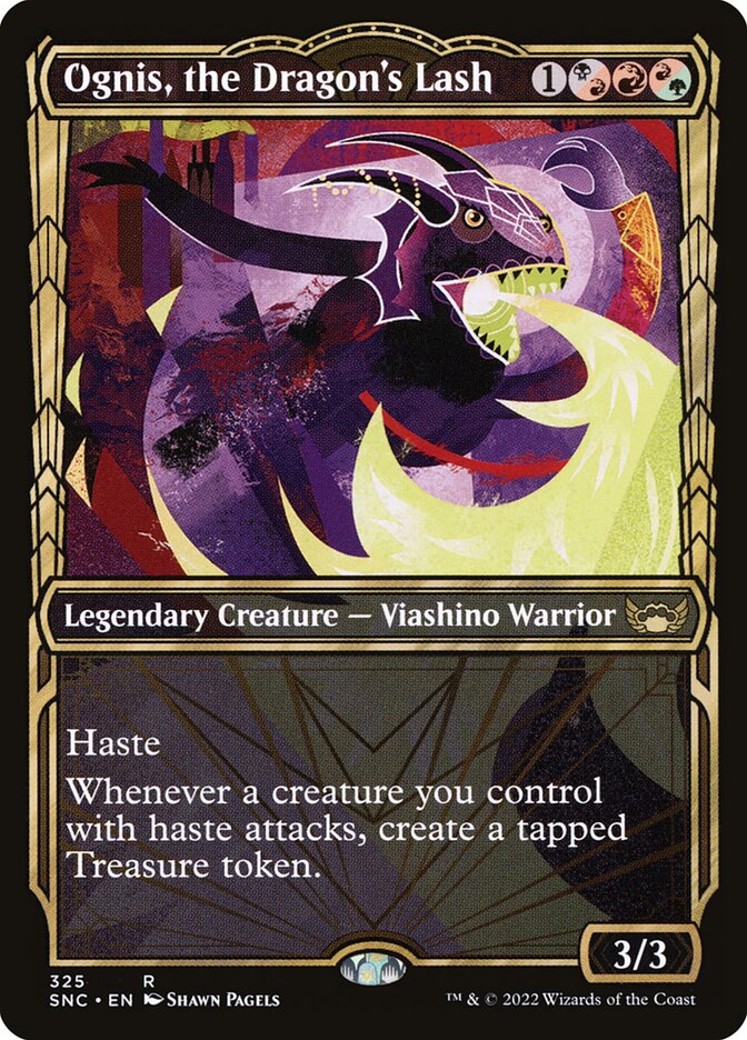 Ognis, the Dragon's Lash card front