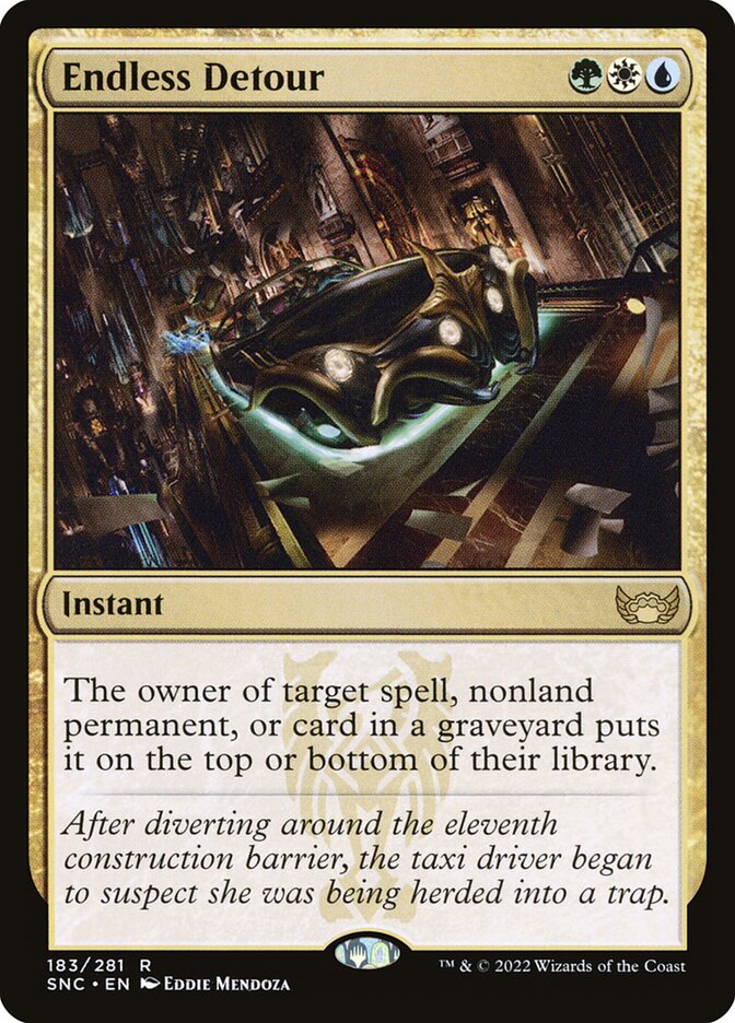 Endless Detour card front