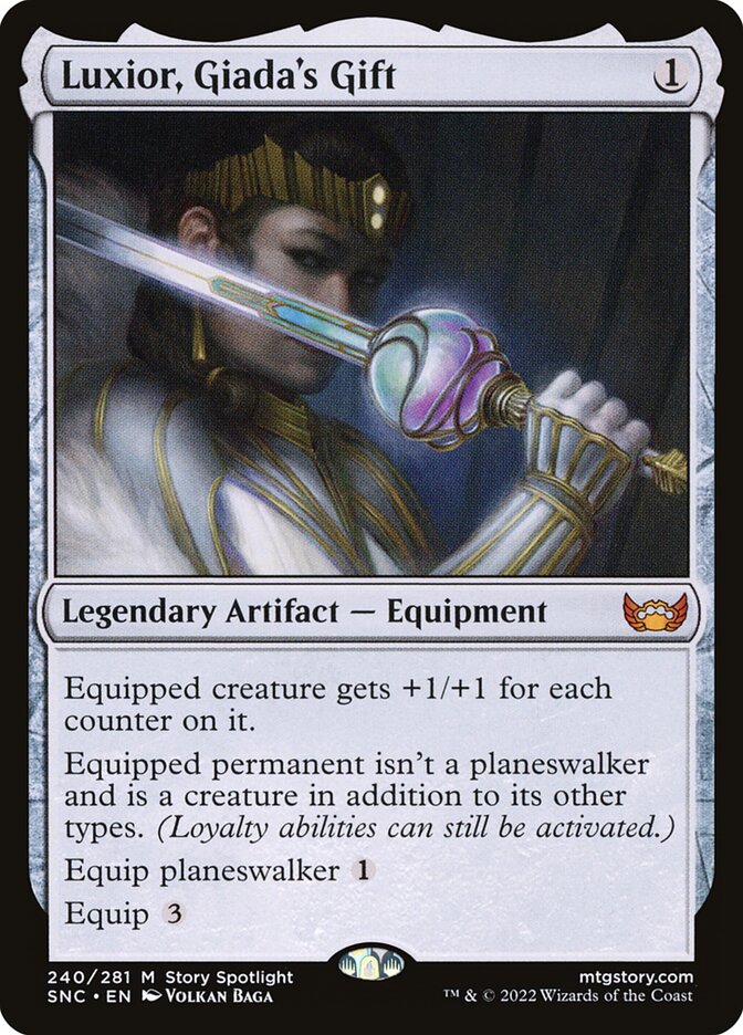 Luxior, Giada's Gift card front