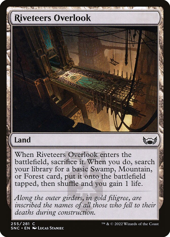 Riveteers Overlook card front