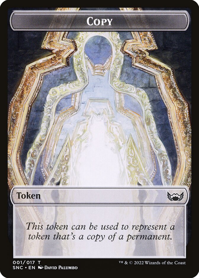 Copy card front