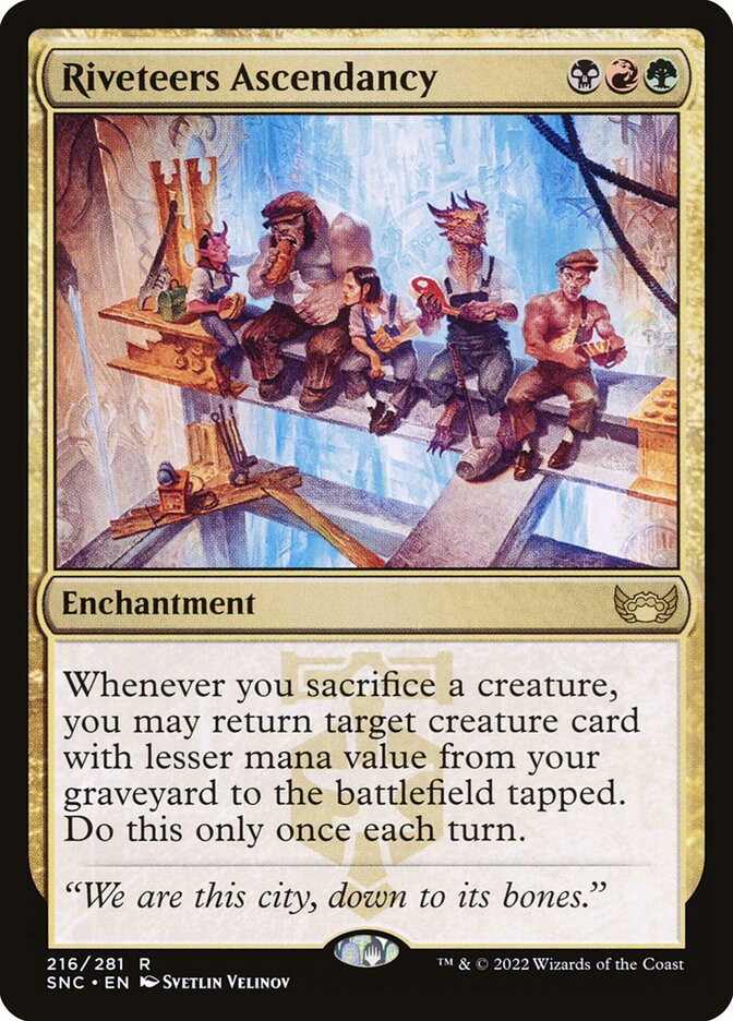 Riveteers Ascendancy card front