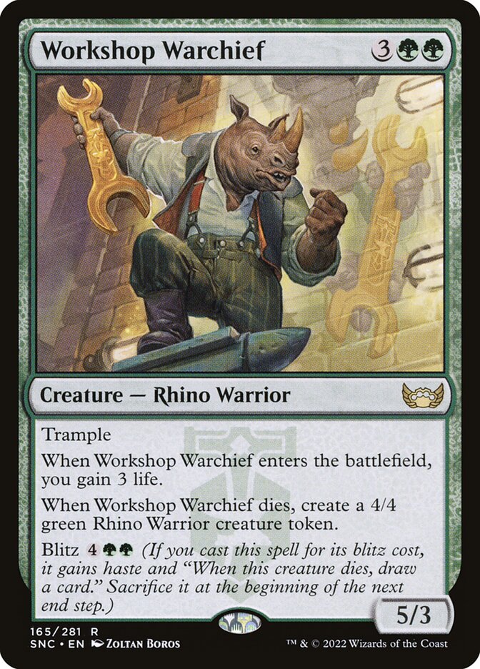 Workshop Warchief card front