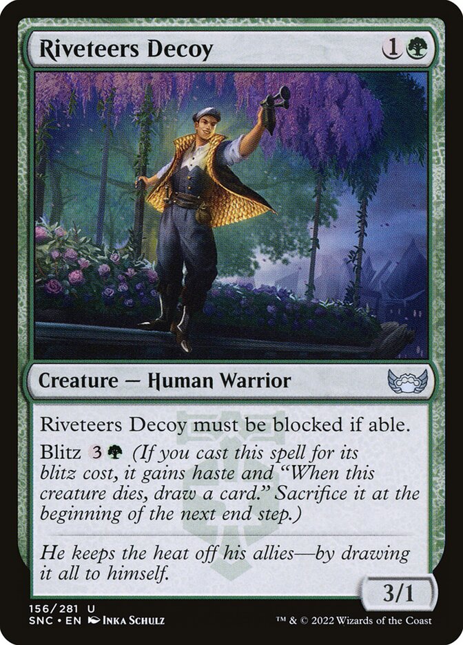 Riveteers Decoy card front