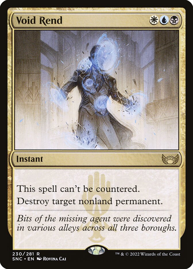 Void Rend card front