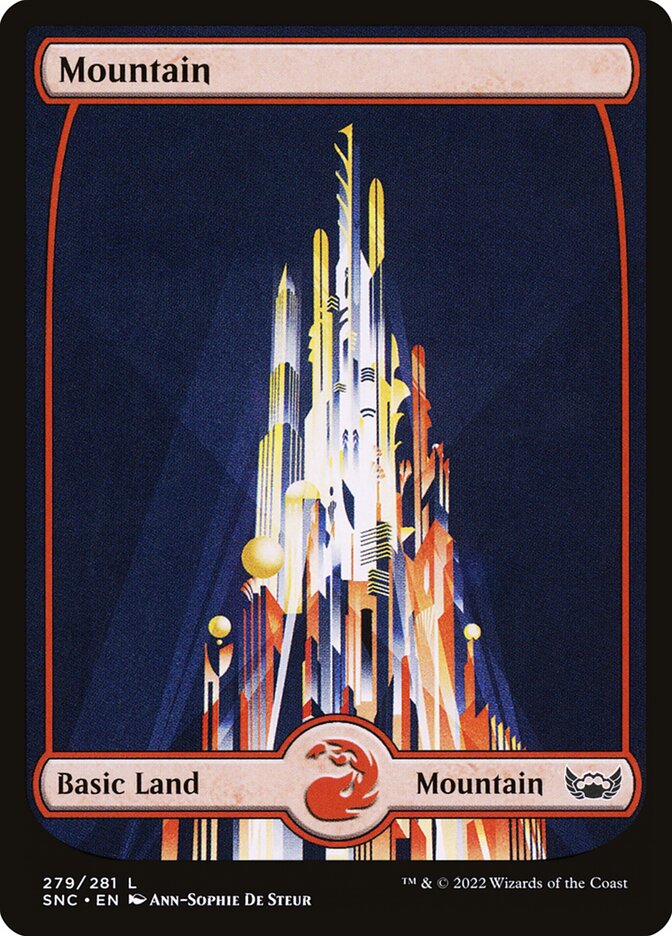 Mountain card front