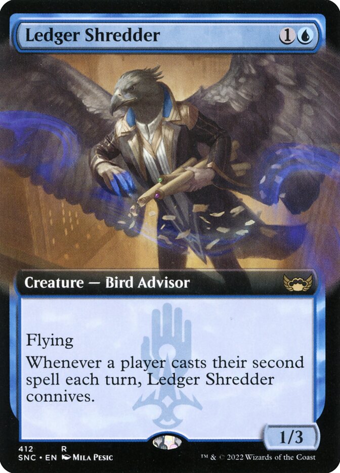 Ledger Shredder card front