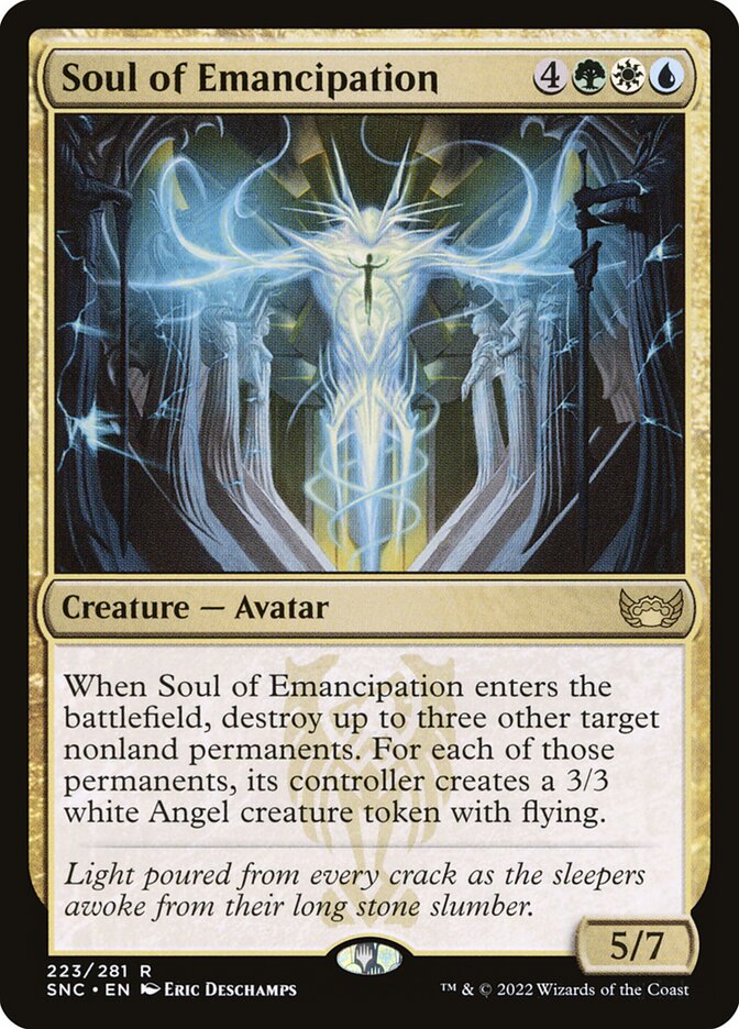 Soul of Emancipation card front
