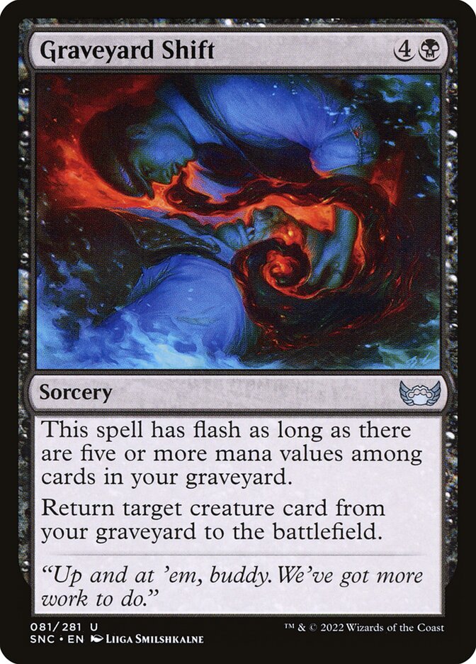 Graveyard Shift card front