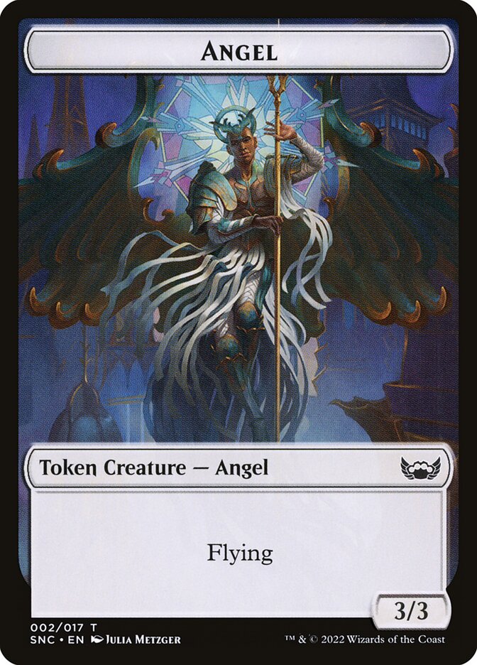 Angel card front