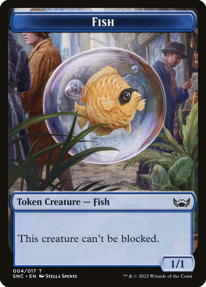 Fish card front
