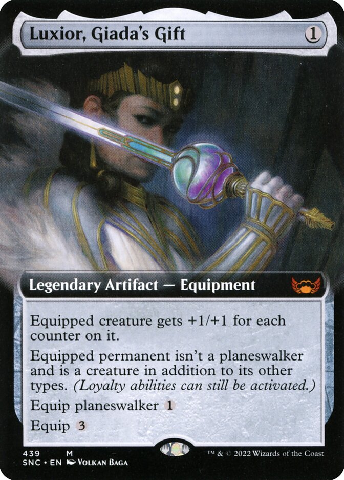 Luxior, Giada's Gift card front