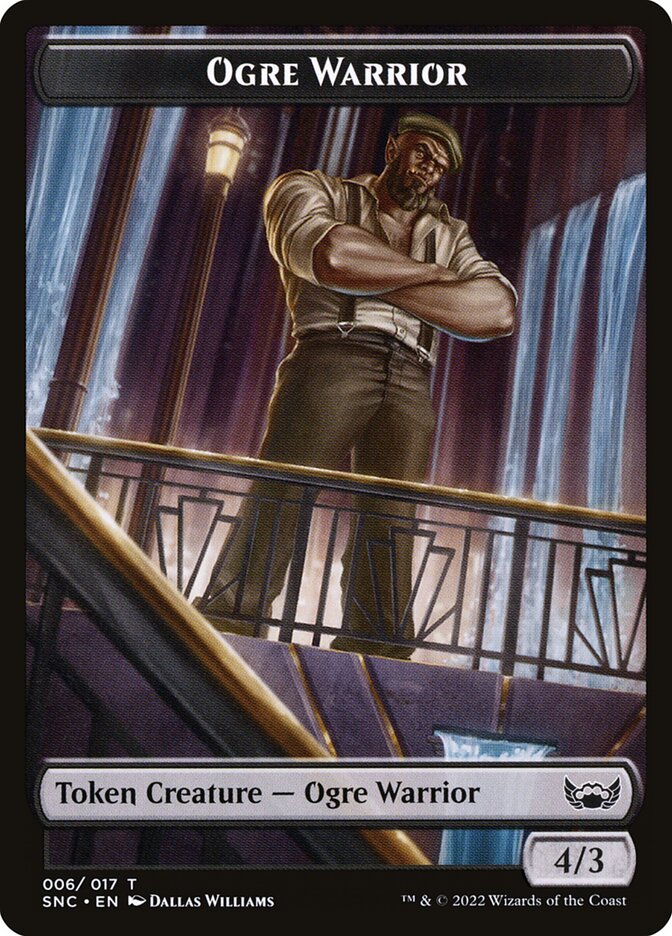 Ogre Warrior card front