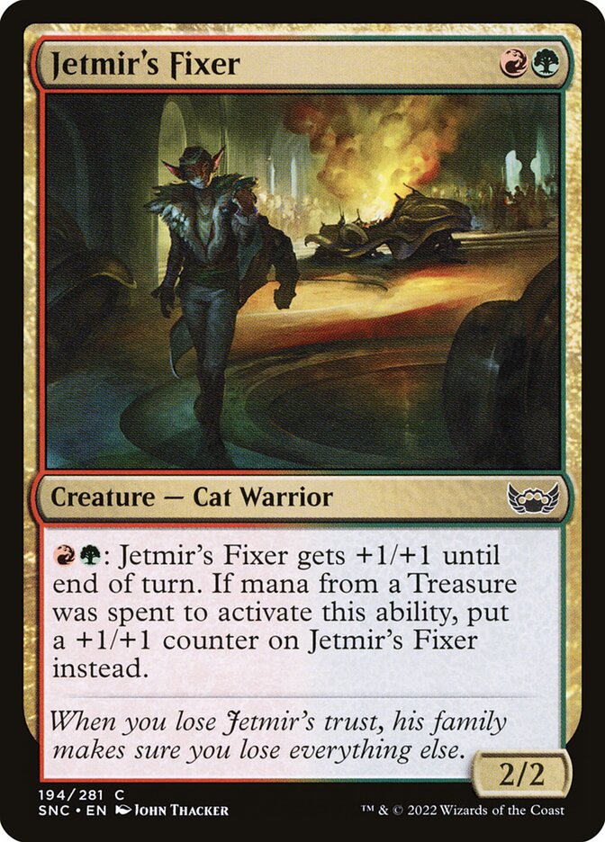 Jetmir's Fixer card front