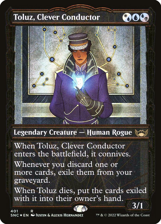 Toluz, Clever Conductor card front