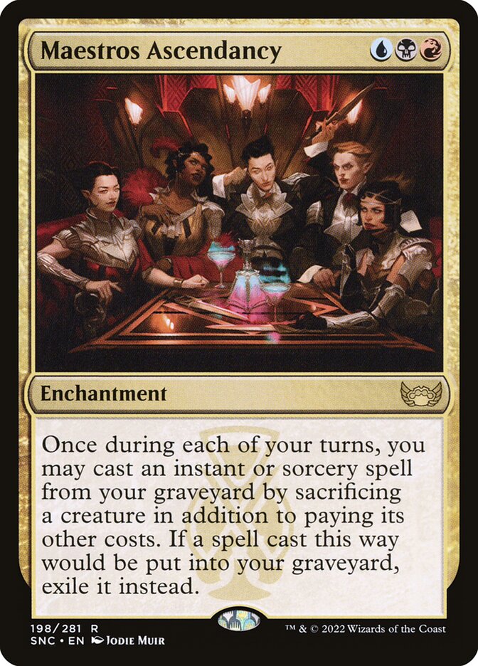 Maestros Ascendancy card front