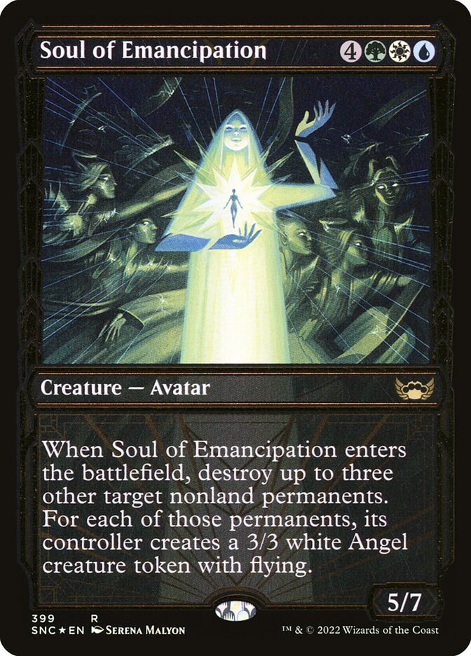 Soul of Emancipation card front